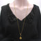 Collier Chaîne à stations édouardienne - Collier en or 14K et améthystes 58 Facettes A2002K