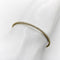 Bracelet Bracelet jonc flexible en or 14 carats et diamants 58 Facettes A2002R