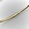 Bracelet Bracelet jonc flexible en or 14 carats et diamants 58 Facettes A2002R