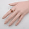 Bague Signature - Bague trois pierres en or 18 carats tourmaline et rubis 58 Facettes A2002S