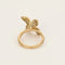 Bague 52 Pasquale Bruni - Bague fleur en or jaune 18k et tourmalines roses 58 Facettes LAN1471