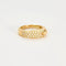 Bague 49 Guy Laroche - Bague ceinture en or jaune 18 carats et diamants 58 Facettes GU109