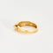 Bague 49 Guy Laroche - Bague ceinture en or jaune 18 carats et diamants 58 Facettes GU109