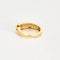 Bague 49 Guy Laroche - Bague ceinture en or jaune 18 carats et diamants 58 Facettes GU109