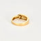 Bague 49 Guy Laroche - Bague ceinture en or jaune 18 carats et diamants 58 Facettes GU109
