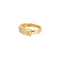Bague 49 Guy Laroche - Bague ceinture en or jaune 18 carats et diamants 58 Facettes GU109