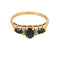Bague 56 Bague ancienne en or jaune 18K, saphir 0,30 ct et diamants 58 Facettes BEA3298