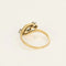 Bague Bague trilogie diamants en or jaune 18k 58 Facettes QUI0760X2