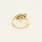 Bague Bague trilogie diamants en or jaune 18k 58 Facettes QUI0760X2