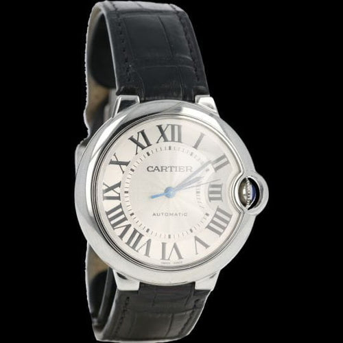 Montre Cartier Ballon Bleu - Montre automatique 36 mm en acier 58 Facettes MT45252