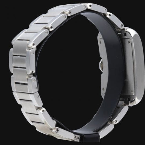 Montre Cartier Tank Anglaise - Montre femme en acier quartz 58 Facettes MT45202