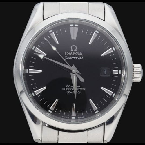 Montre Omega Seamaster Aqua Terra Co-Axial - Montre homme en acier 39 mm 58 Facettes MT45139