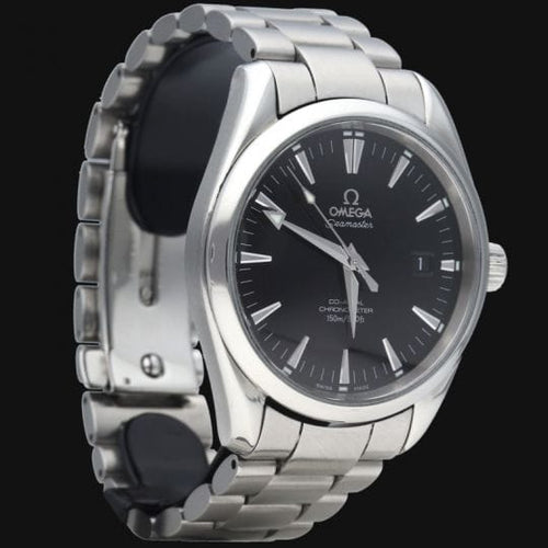 Montre Omega Seamaster Aqua Terra Co-Axial - Montre homme en acier 39 mm 58 Facettes MT45139