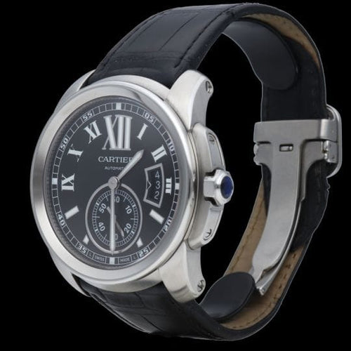 Montre Cartier Calibre de Cartier - Montre automatique homme 42 mm acier 58 Facettes MT39087