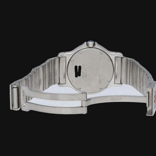 Montre Cartier Santos - Montre ronde octogonale en or jaune et acier 58 Facettes MT45167