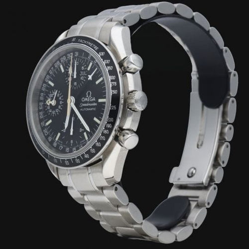 Montre Omega Speedmaster - Montre chronographe Day-Date en acier 39 mm 58 Facettes MT45126