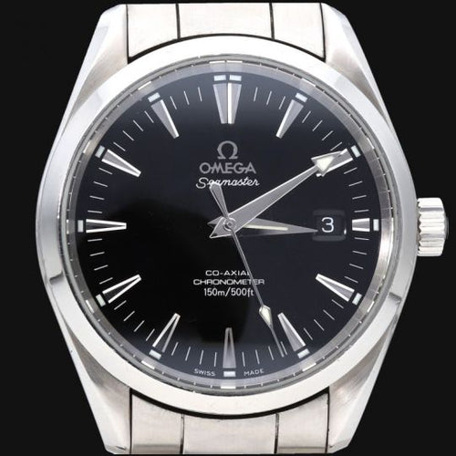 Montre Omega Seamaster Aqua Terra Co-Axial - Montre homme en acier 39 mm 58 Facettes MT45045