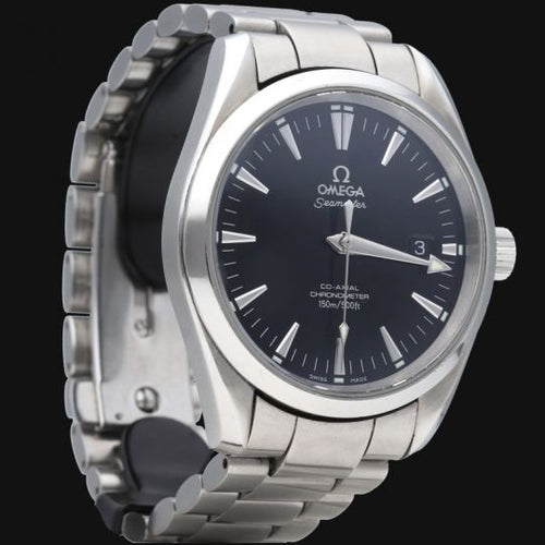 Montre Omega Seamaster Aqua Terra Co-Axial - Montre homme en acier 39 mm 58 Facettes MT45045