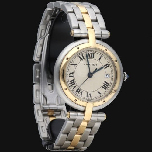 Montre Cartier Panthère - Montre femme en or jaune et acier 58 Facettes MT45197