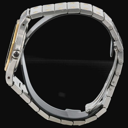 Montre Cartier Santos - Montre ronde octogonale en or jaune et acier 58 Facettes MT45173