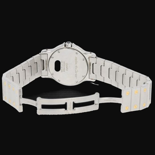 Montre Cartier Santos - Montre ronde octogonale en or jaune et acier 58 Facettes MT45173
