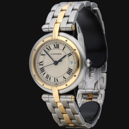 Montre Cartier Panthère - Montre femme en or jaune et acier 58 Facettes MT45259