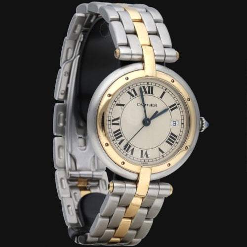 Montre Cartier Panthère - Montre femme en or jaune et acier 58 Facettes MT45259