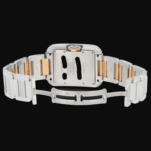 Montre Cartier Tank Anglaise - Montre femme en or rose et acier 58 Facettes MT45205