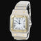 Montre Cartier Santos - Montre femme en or jaune 18K et acier 58 Facettes MT45184