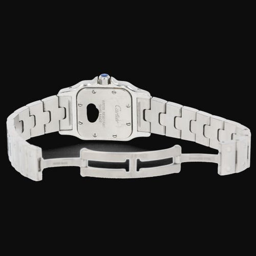 Montre Cartier Santos Galbée - Montre en acier quartz 26 x 34 mm 58 Facettes MT45191