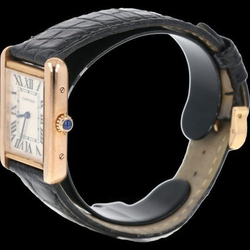 Montre Cartier Tank Solo - Montre en or jaune 58 Facettes MT45149