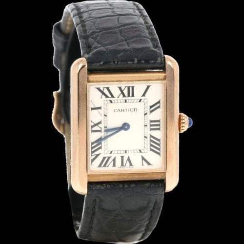 Montre Cartier Tank Solo - Montre en or jaune 58 Facettes MT45149