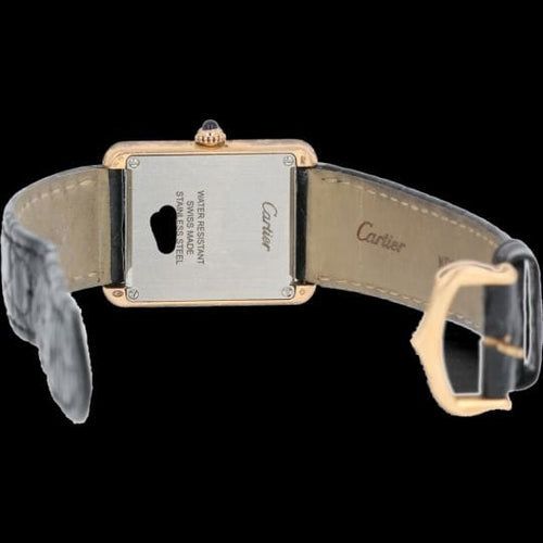 Montre Cartier Tank Solo - Montre en or jaune 58 Facettes MT45149