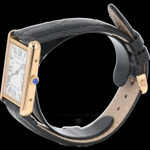 Montre Cartier Tank Solo - Montre en or jaune 58 Facettes MT45150