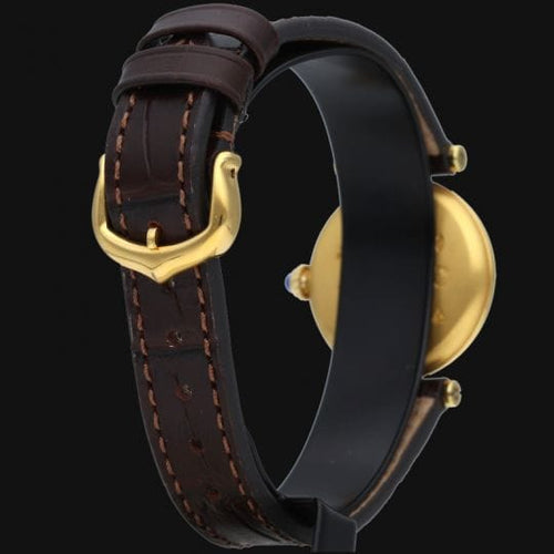 Montre Cartier Must de Cartier Vermeil - Montre femme quartz 58 Facettes MT41255