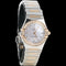 Montre Omega Constellation Mini - Montre femme en or rose et acier, diamants 58 Facettes MT45136