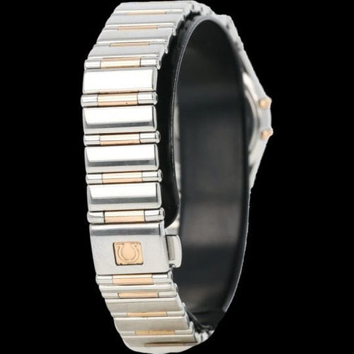 Montre Omega Constellation Mini - Montre femme en or rose et acier, diamants 58 Facettes MT45136