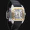 Montre Cartier Santos 100XL - Montre automatique homme en acier et or jaune 58 Facettes MT45162