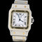 Montre Cartier Santos - Montre femme en or jaune 18K et acier 58 Facettes MT45185