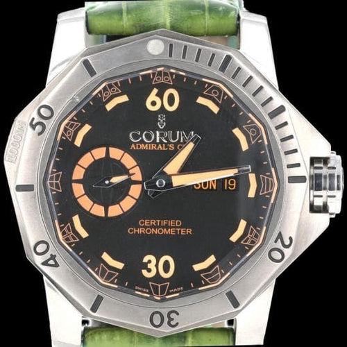Montre Corum Admiral’s Cup Seafender Deep Hull - Montre homme en titane 58 Facettes MT44327