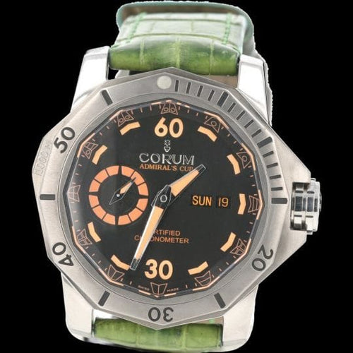 Montre Corum Admiral’s Cup Seafender Deep Hull - Montre homme en titane 58 Facettes MT44327