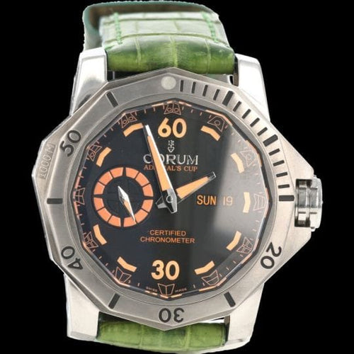 Montre Corum Admiral’s Cup Seafender Deep Hull - Montre homme en titane 58 Facettes MT44327