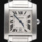 Montre Cartier Tank Française - Montre femme en acier 58 Facettes MT45213