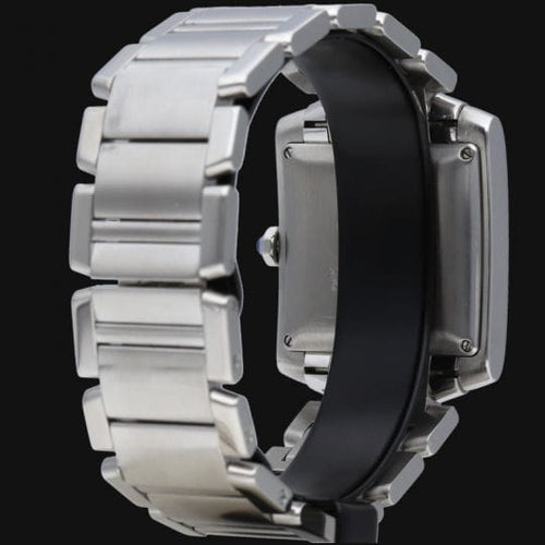 Montre Cartier Tank Française - Montre femme en acier 58 Facettes MT45213