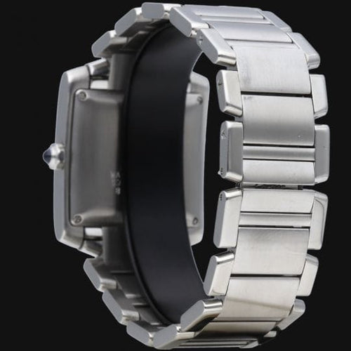 Montre Cartier Tank Française - Montre femme en acier 58 Facettes MT45213