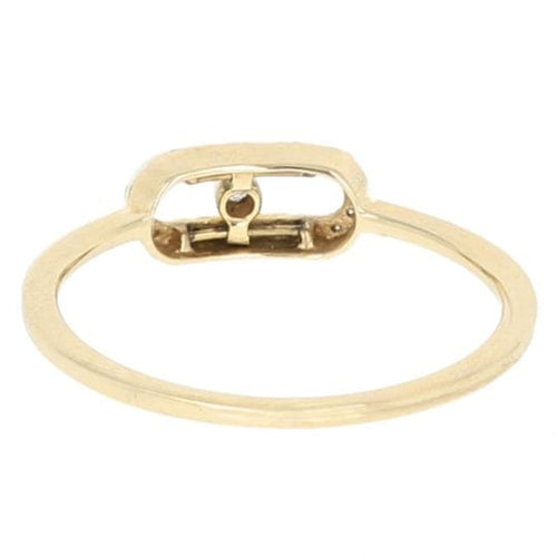 Bague 56 Messika Move Uno - Bague en or jaune 18k et diamants 58 Facettes 4483