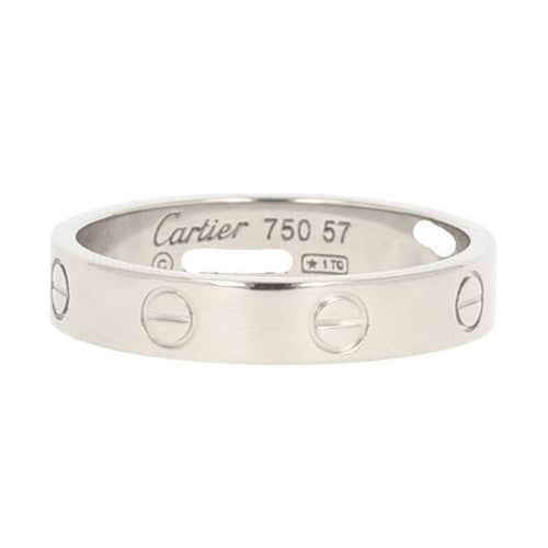 Bague 57 Cartier Love - Bague en or blanc 18k 58 Facettes 4477