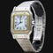 Montre Cartier Santos Galbée - Montre automatique en or jaune et acier 58 Facettes MT45159
