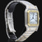Montre Cartier Santos Galbée - Montre automatique en or jaune et acier 58 Facettes MT45159