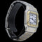 Montre Cartier Santos - Montre femme en or jaune 18K et acier 58 Facettes MT45195